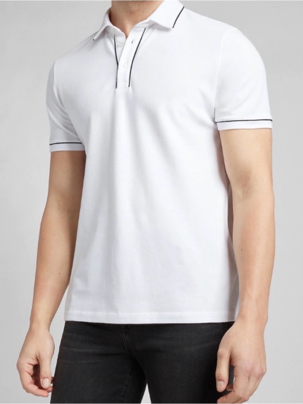 BANANA REPUBLIC Luxe Touch Performance Polo Size L